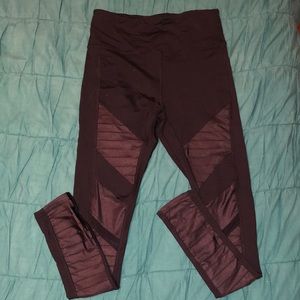 LA Society Moto Leggings Size L NWOT